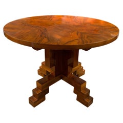 Table centrale Art déco italienne