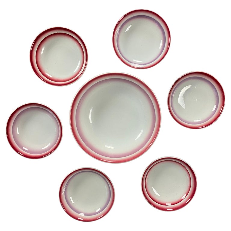 Set of 2 Ceramic Art Deco bowls main image 1