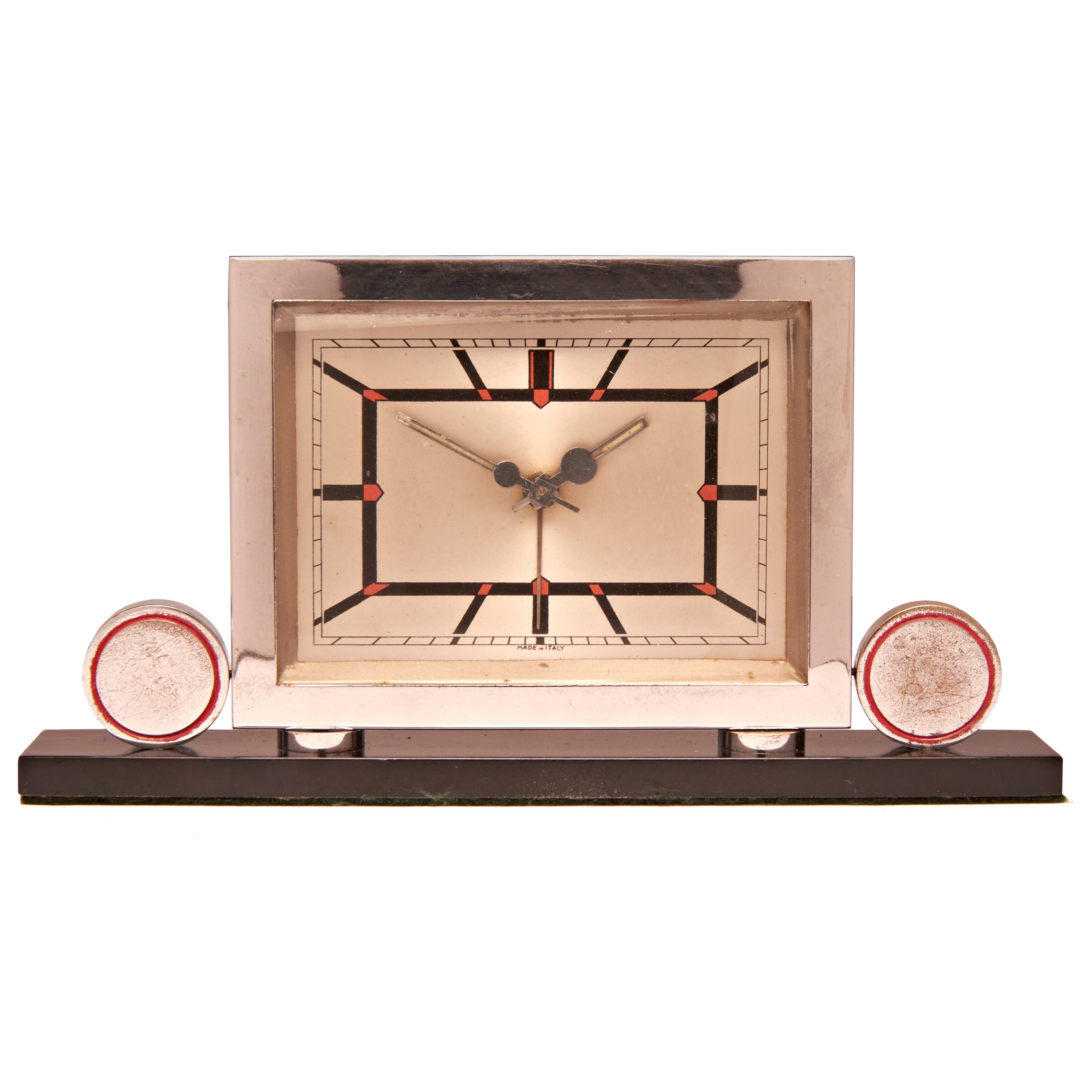 Vintage Veglia Alarm Clock 2 For Sale on 1stDibs