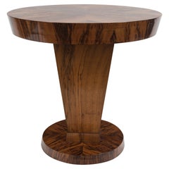 Italian Art Deco Circular Side Table