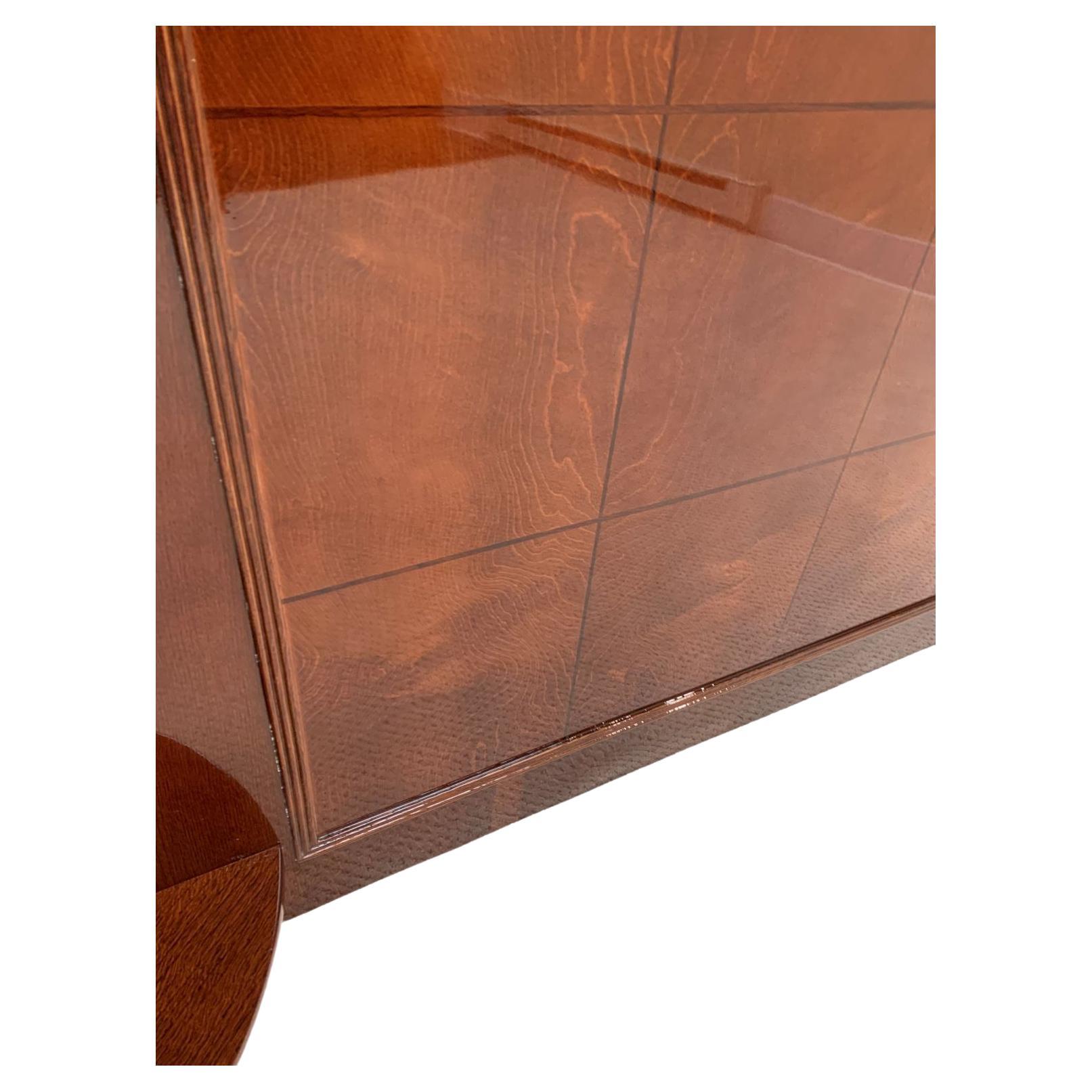 Ottone Appendiabiti Art Deco italiano nello stile di Paolo Buffa in palissandro e acero in vendita