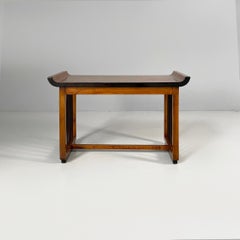 Italian Art Deco coffe table in wood and black wood, 1930s