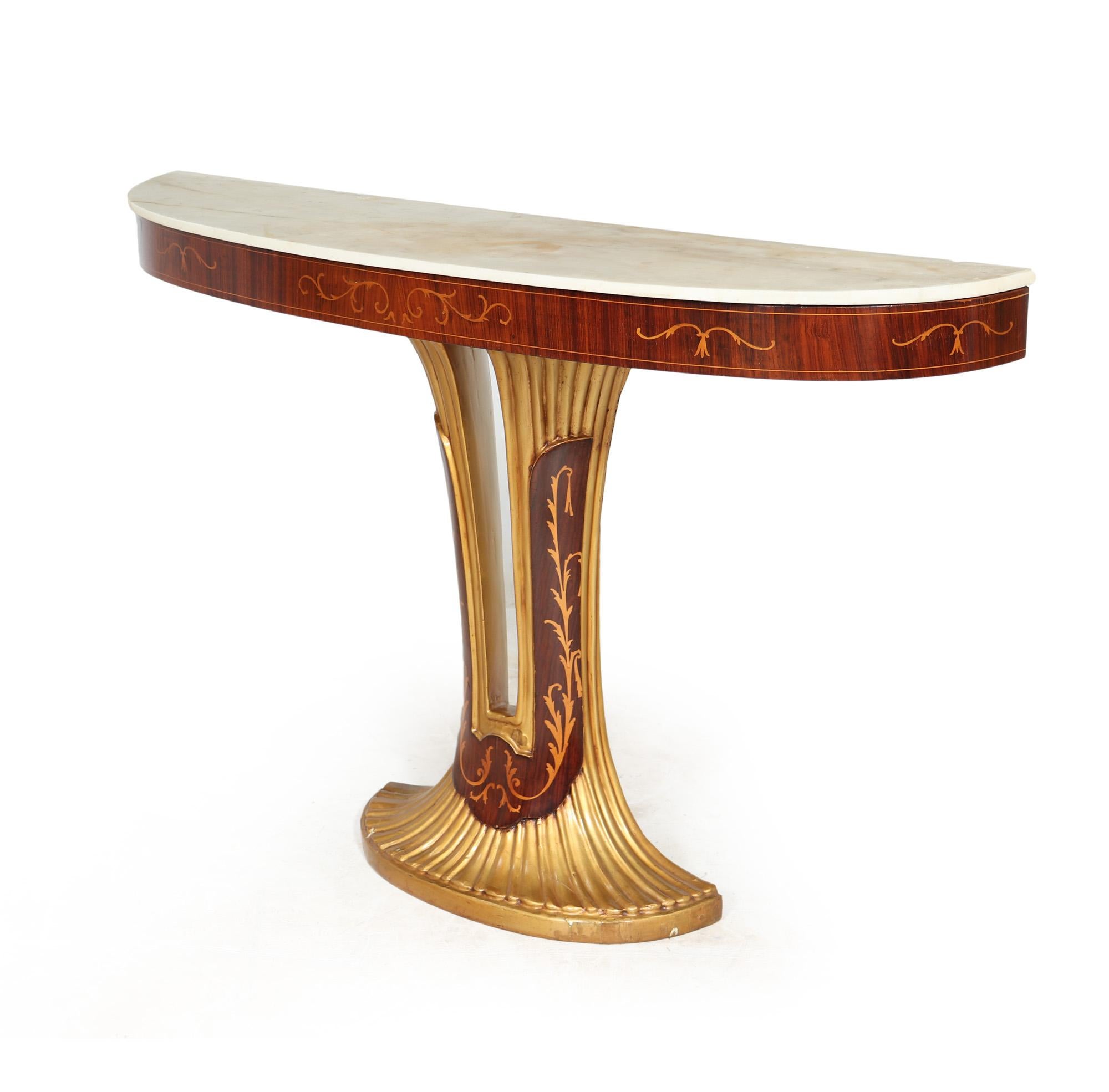 Italian Art Deco Console Table c1940 In Good Condition In Paddock Wood Tonbridge, GB