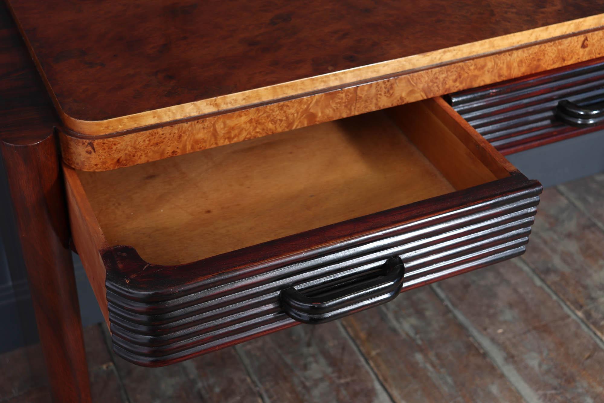 Italian Art Deco Console Table For Sale 3