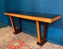 Italian Art Deco Console Tables Attributed to Osvaldo Borsani, 1940
