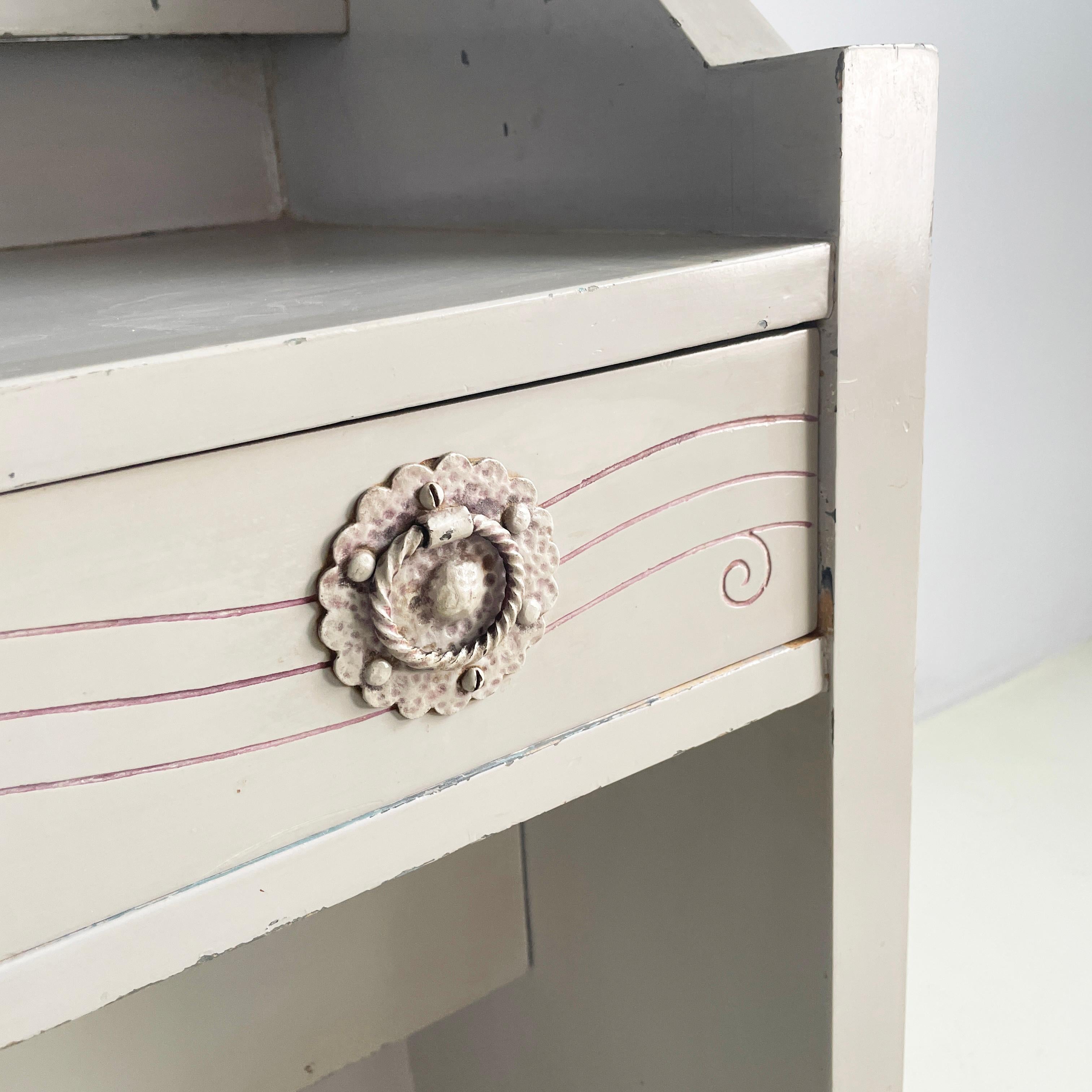 Italienische Konsole mit Spiegel von Gino Maggioni Atelier Borsani Varedo, 1920-1930er Jahre im Angebot 9