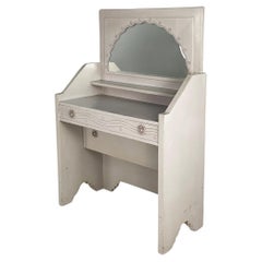 Italienische Konsole mit Spiegel von Gino Maggioni Atelier Borsani Varedo, 1920-1930er Jahre