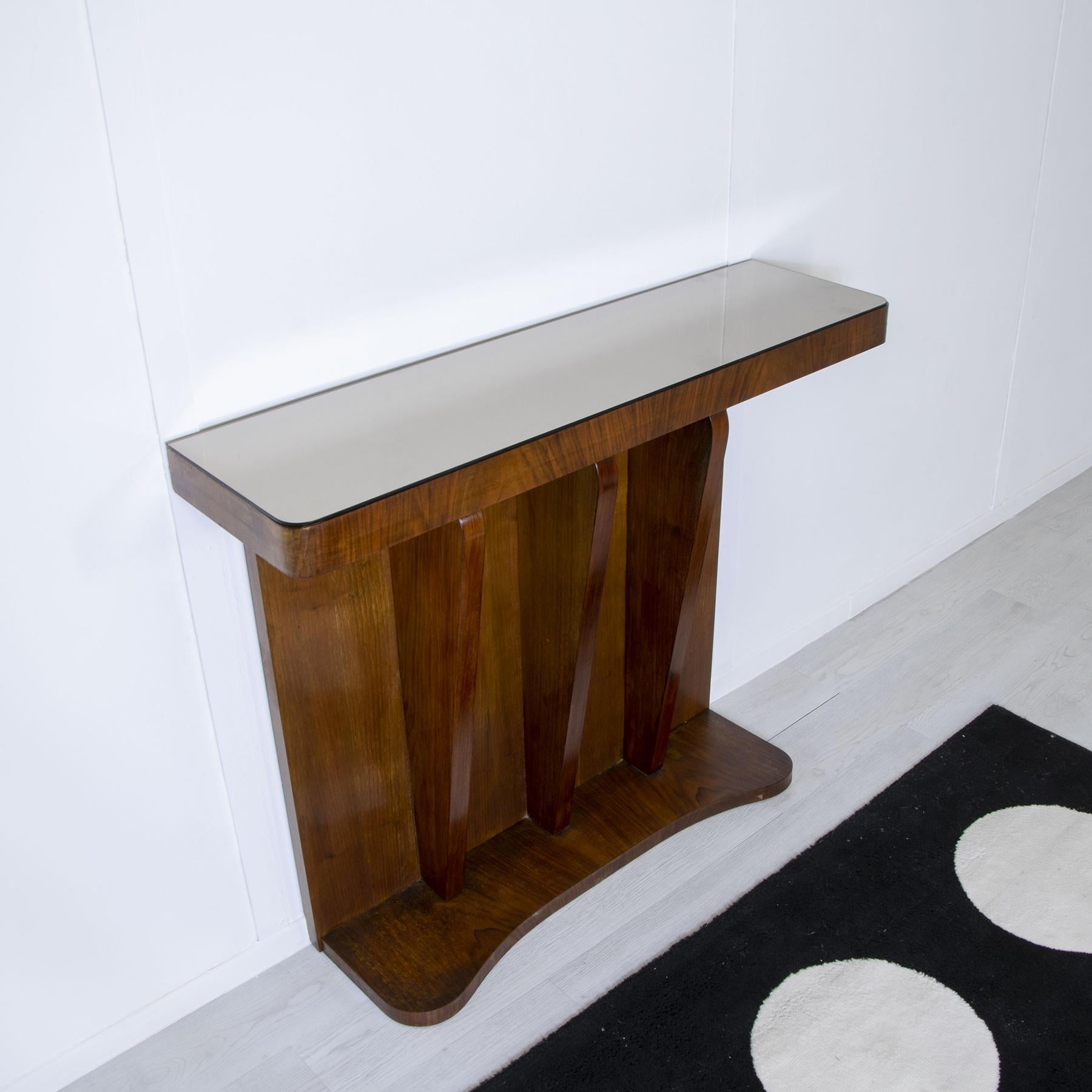 Italian art deco consolle late 30s. Gio Ponti school 4