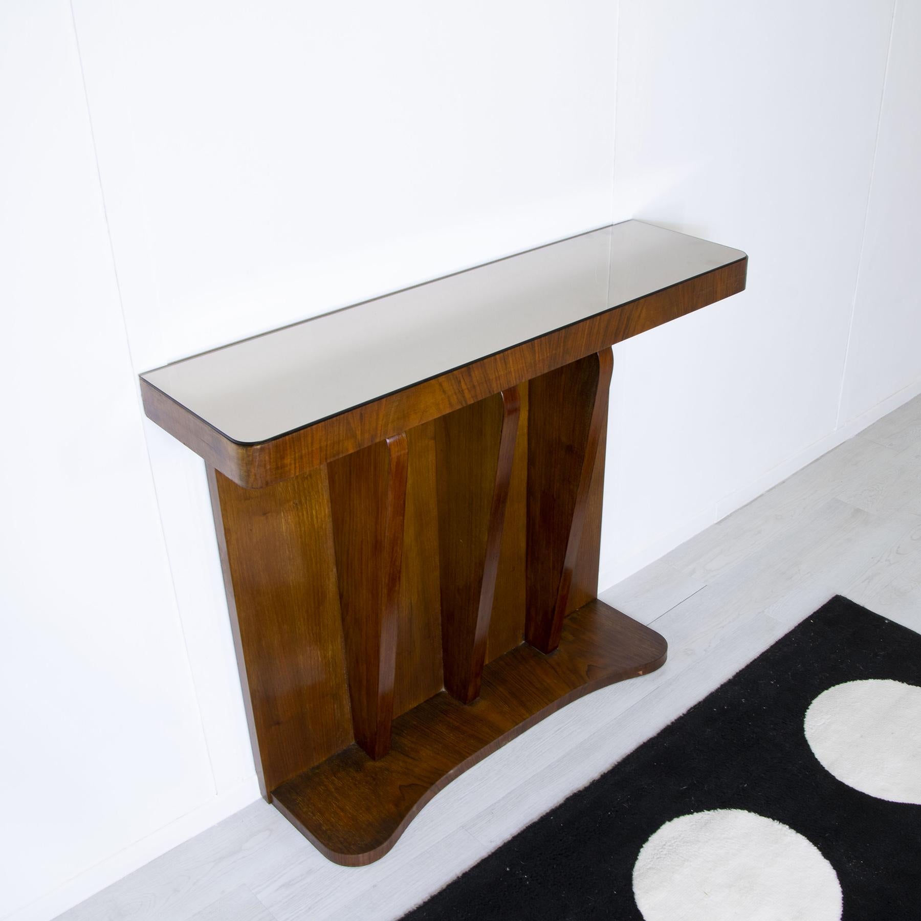 Italian art deco consolle late 30s. Gio Ponti school 3