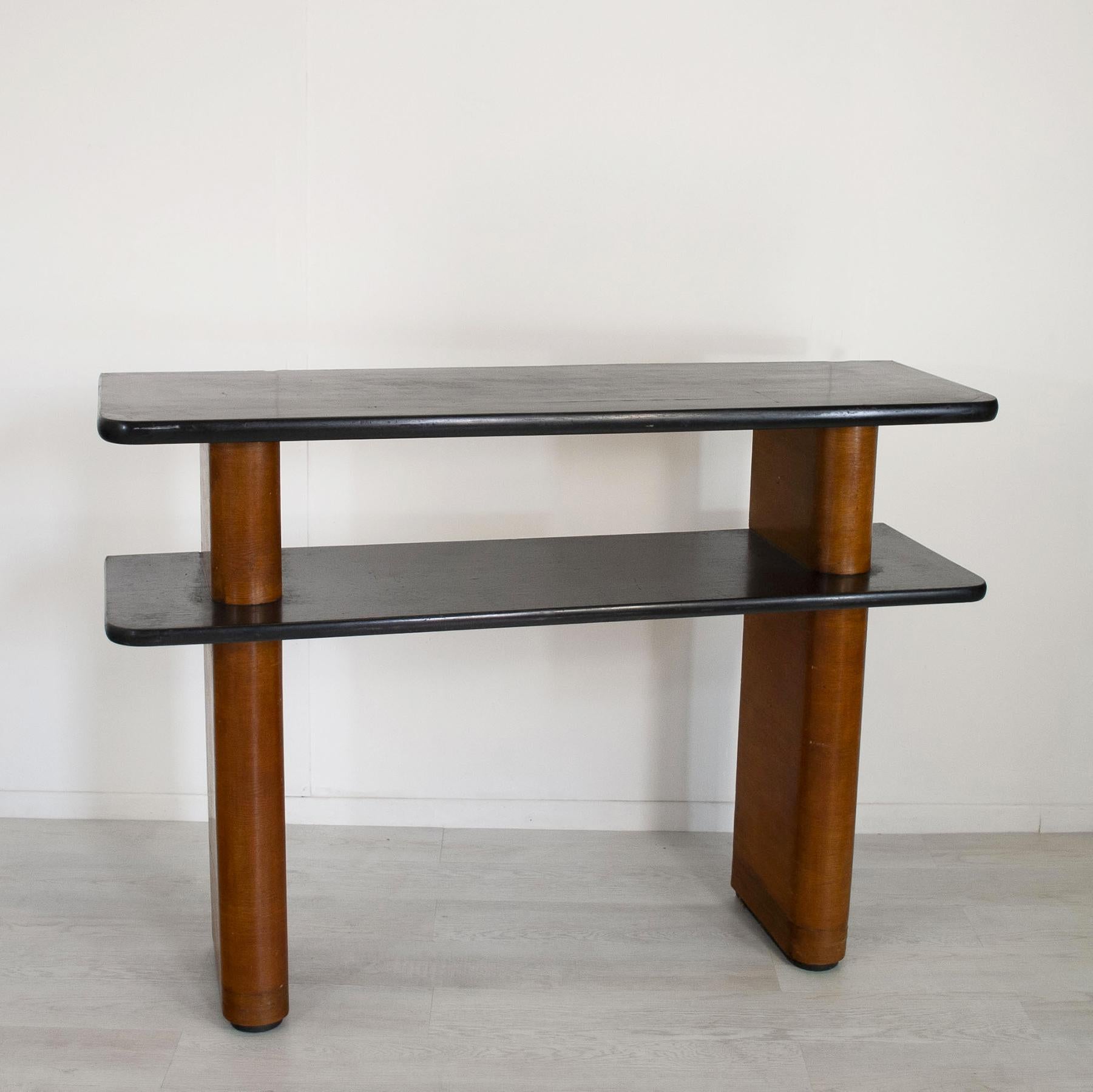 Italienische Art-Déco-Konsole Ende der 40er Jahre. (Art déco) im Angebot