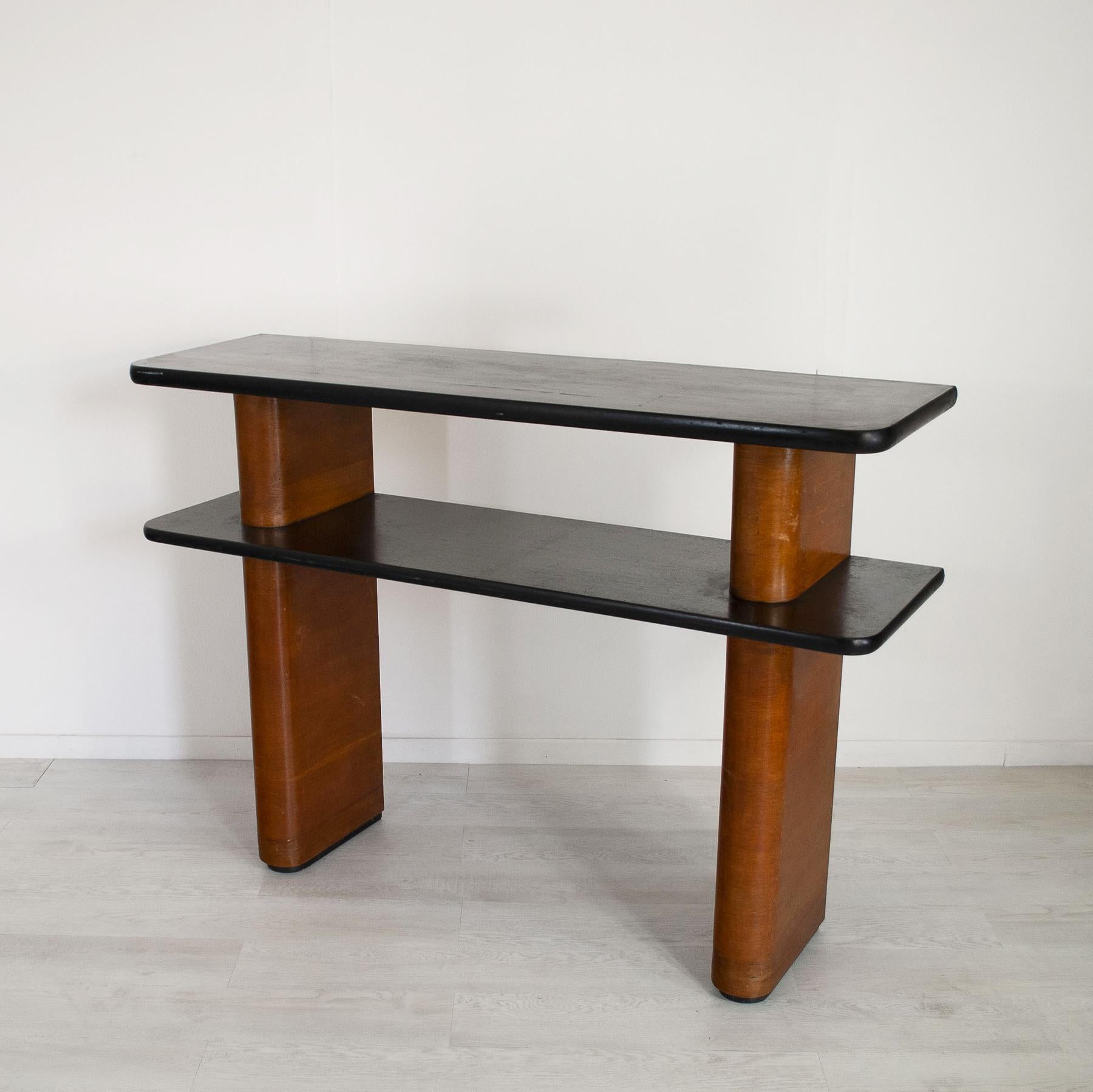 Italienische Art-Déco-Konsole Ende der 40er Jahre. (Italian) im Angebot