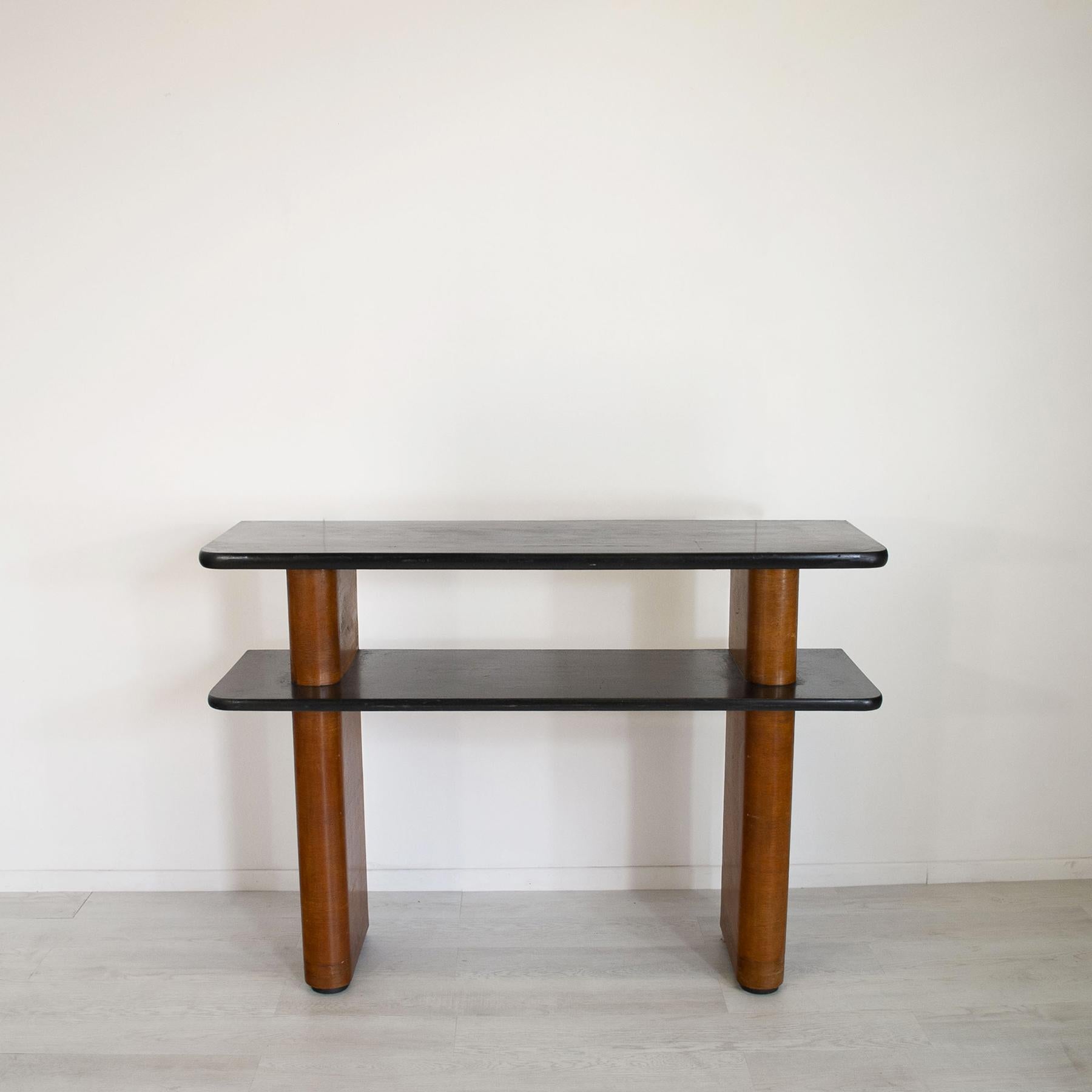 Italienische Art-Déco-Konsole Ende der 40er Jahre. (Mid-20th Century) im Angebot