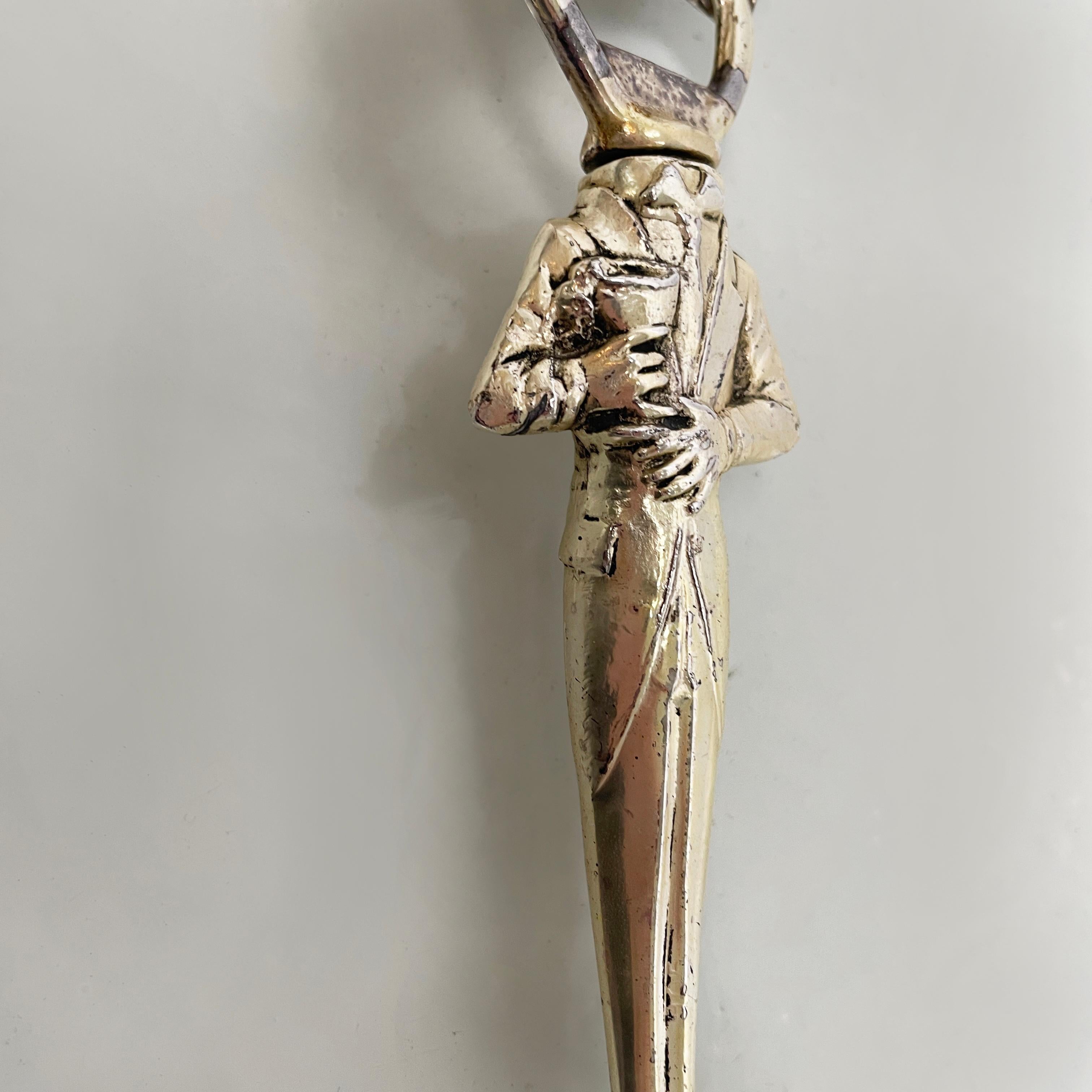 Italian art deco Corkscrew with spoon and measuring cup, early 1900s 1
