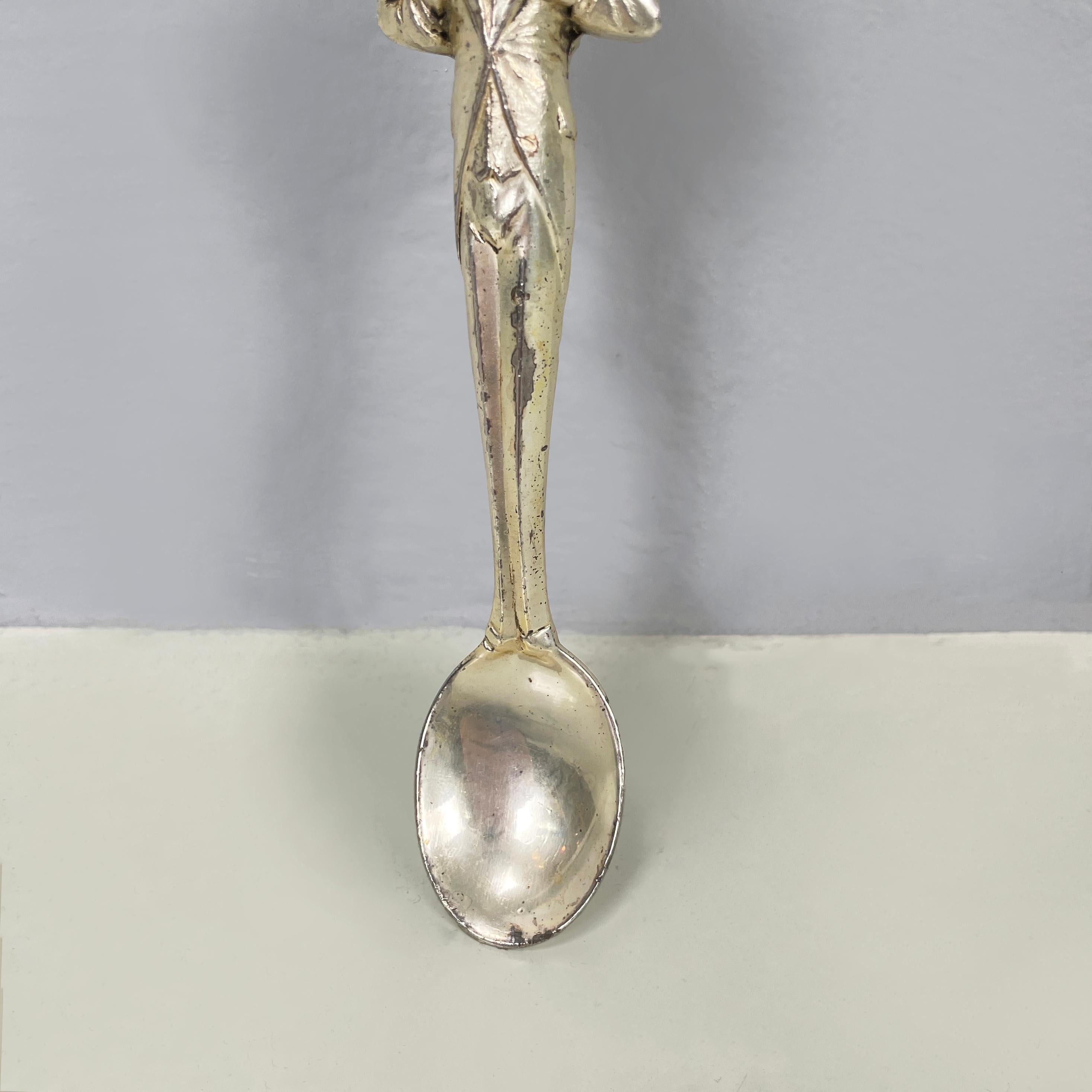 Italian art deco Corkscrew with spoon and measuring cup, early 1900s 2