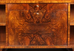 Italian Art Deco Desk in Walnut