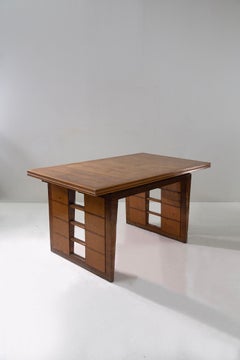 Italian art deco dining table attributed to Gio Ponti, Padova, similar example