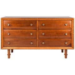 Italian Art Deco Double Chest of Drawers