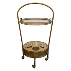 Italian Art Deco Drinks Caddy/ Bar Cart