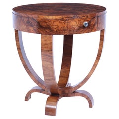 Italian Art Deco Drum Side table
