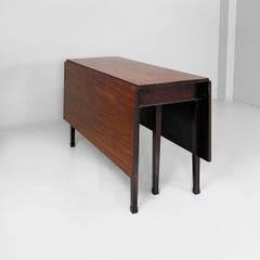 Italian Art Deco extendable dining table or console in wood, 1930s