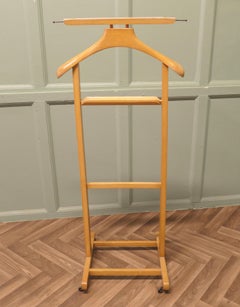 Italian Art Deco Gentleman’s Floor Standing Valet or Suit Hanger