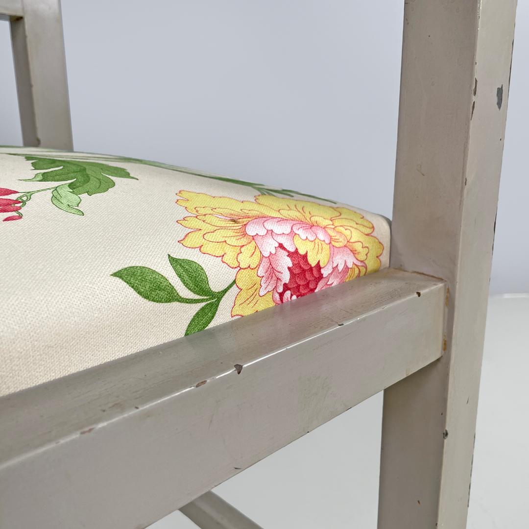 Graue Hocker im italienischen Art déco-Stil von Gino Maggioni für Atelier Borsani Varedo, 1930er Jahre im Angebot 4