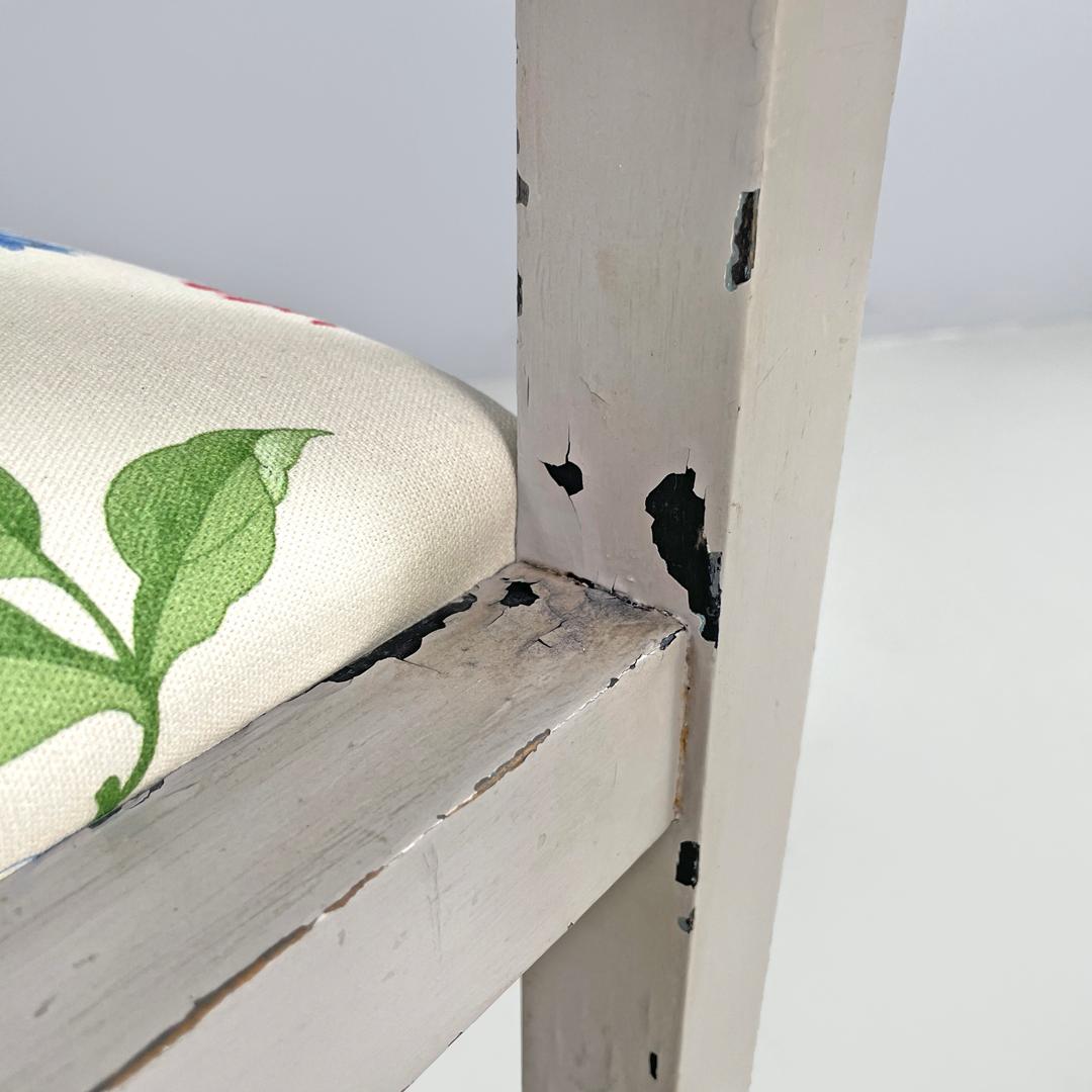 Graue Hocker im italienischen Art déco-Stil von Gino Maggioni für Atelier Borsani Varedo, 1930er Jahre im Angebot 7