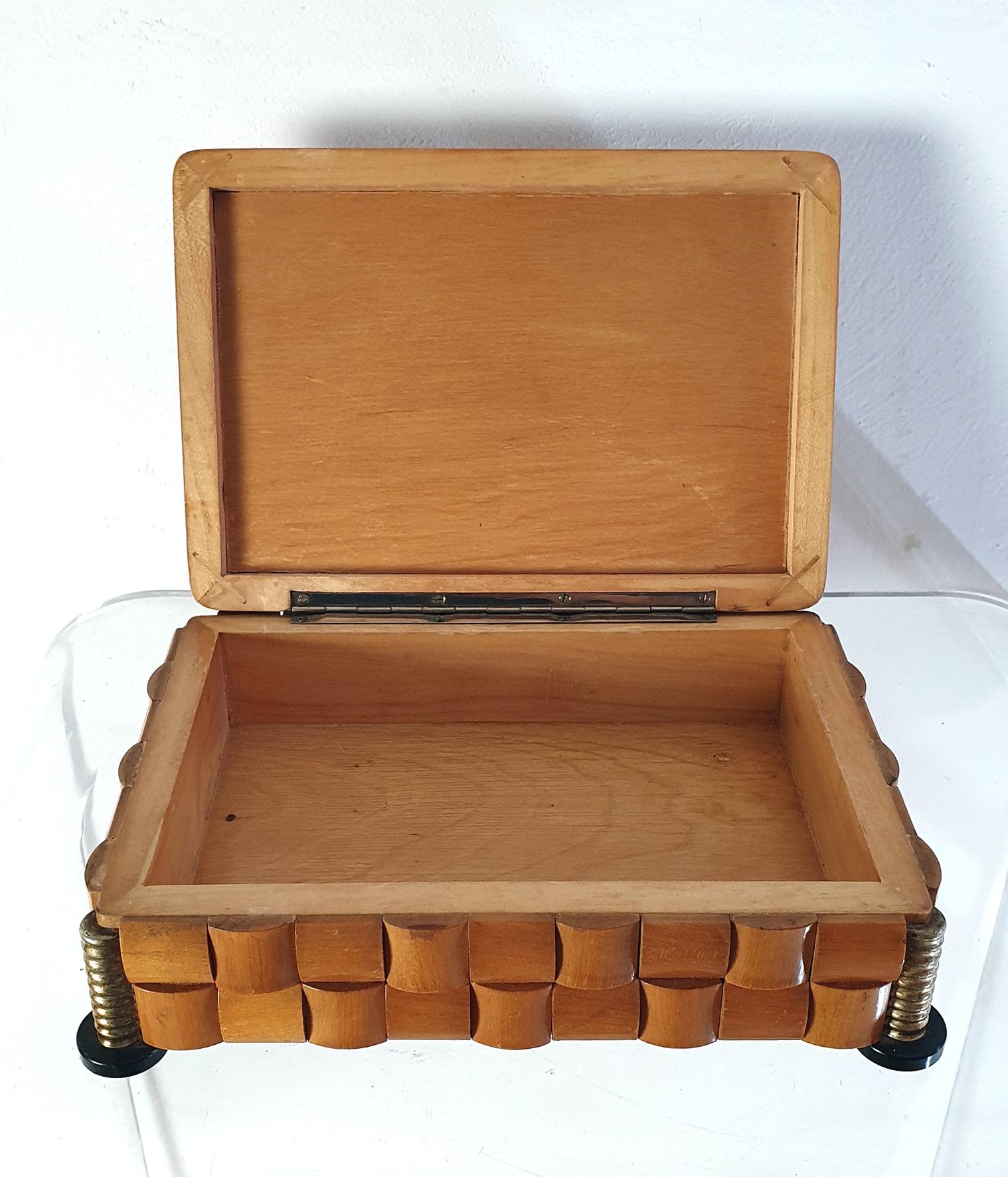 Italian Art Deco Jewelry Box 1930's 1