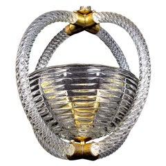 Italian Art Deco Lantern by Barovier, 1940