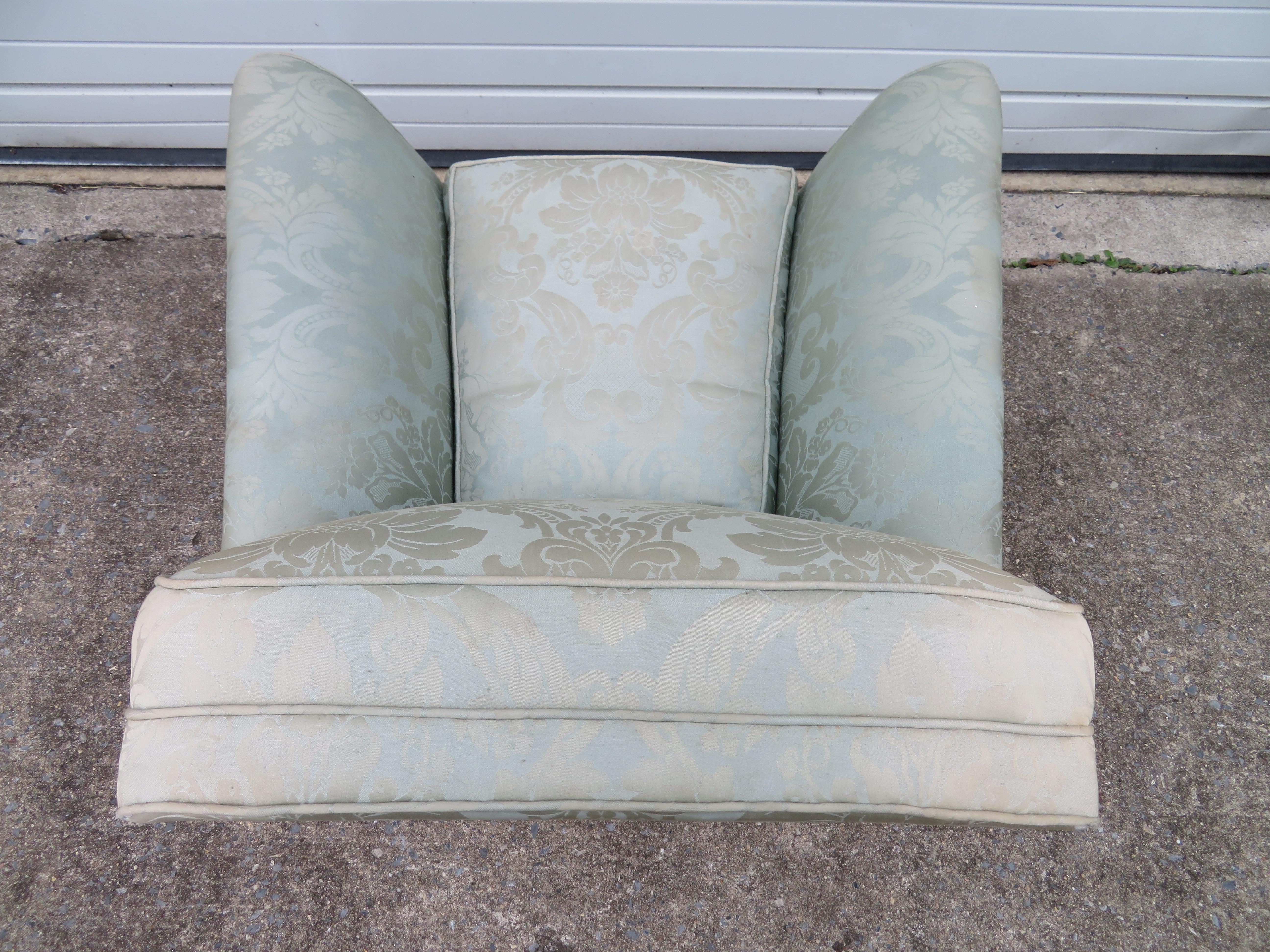 Sillón italiano Art Déco Atribuido a Guglielmo Ulrich, hacia la década de 1940 en venta 4