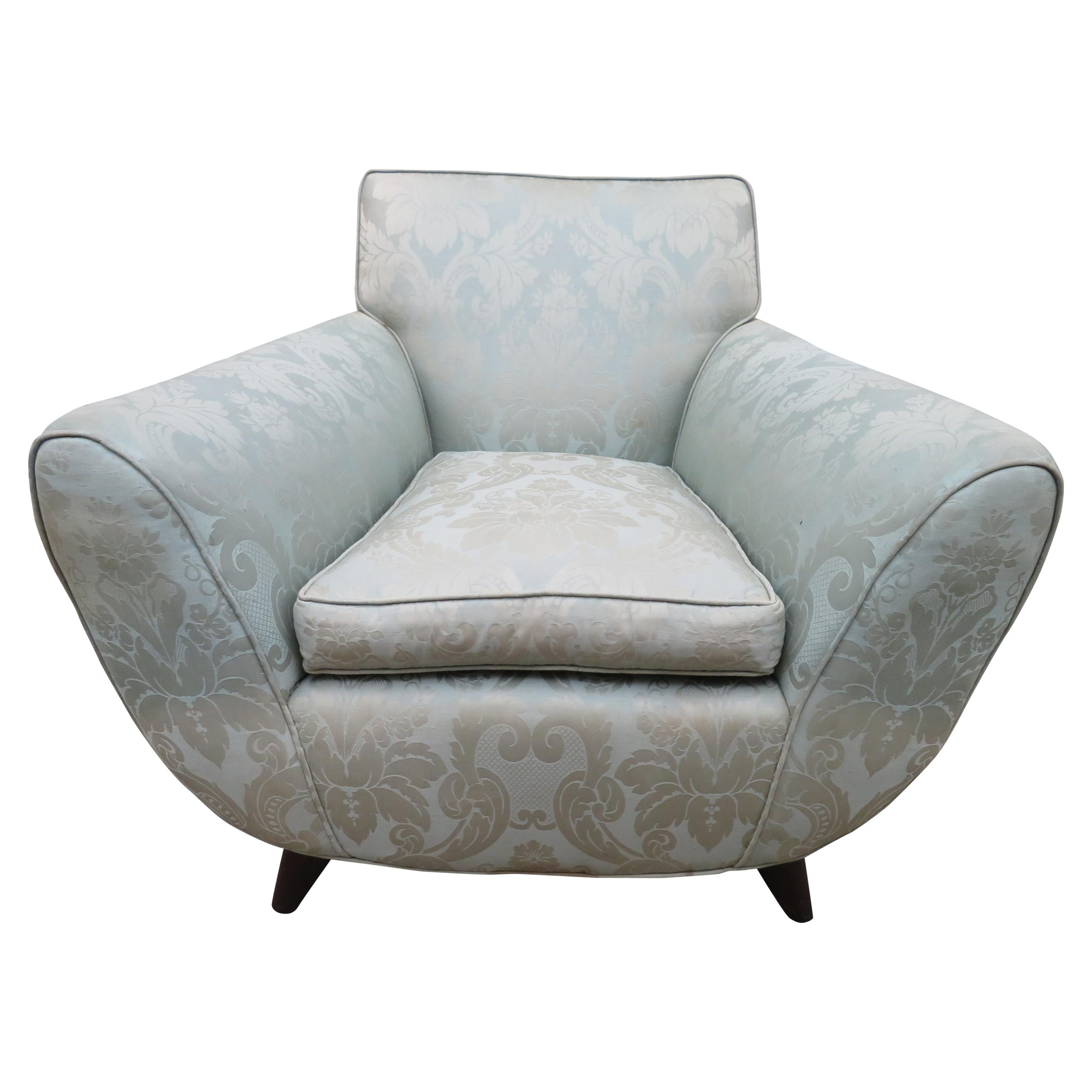 Poltrona da salotto italiana Art Deco Attribuita a Guglielmo Ulrich, circa anni '40
