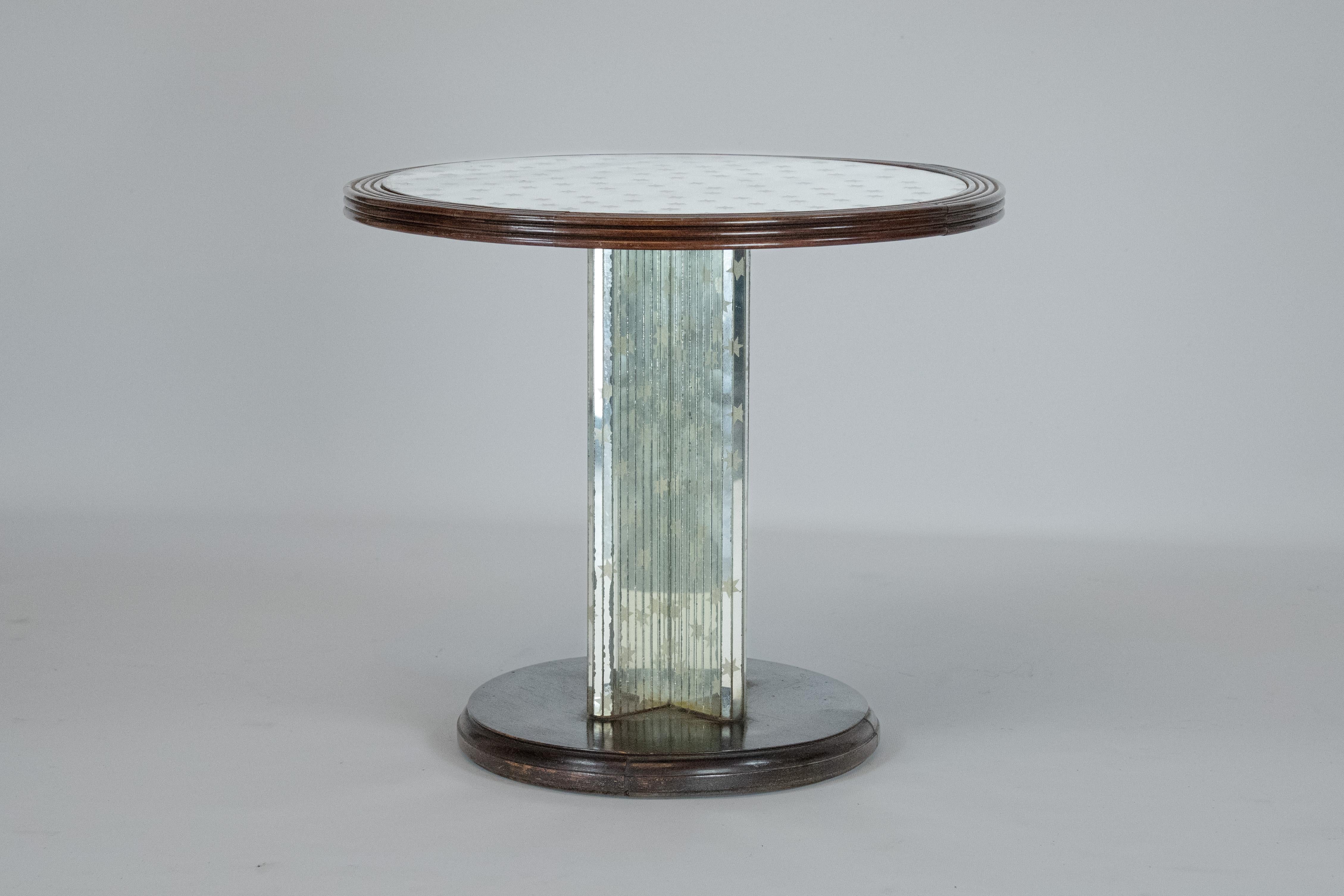 Table d'appoint italienne Art Deco Mirror des années 1930 en vente 4