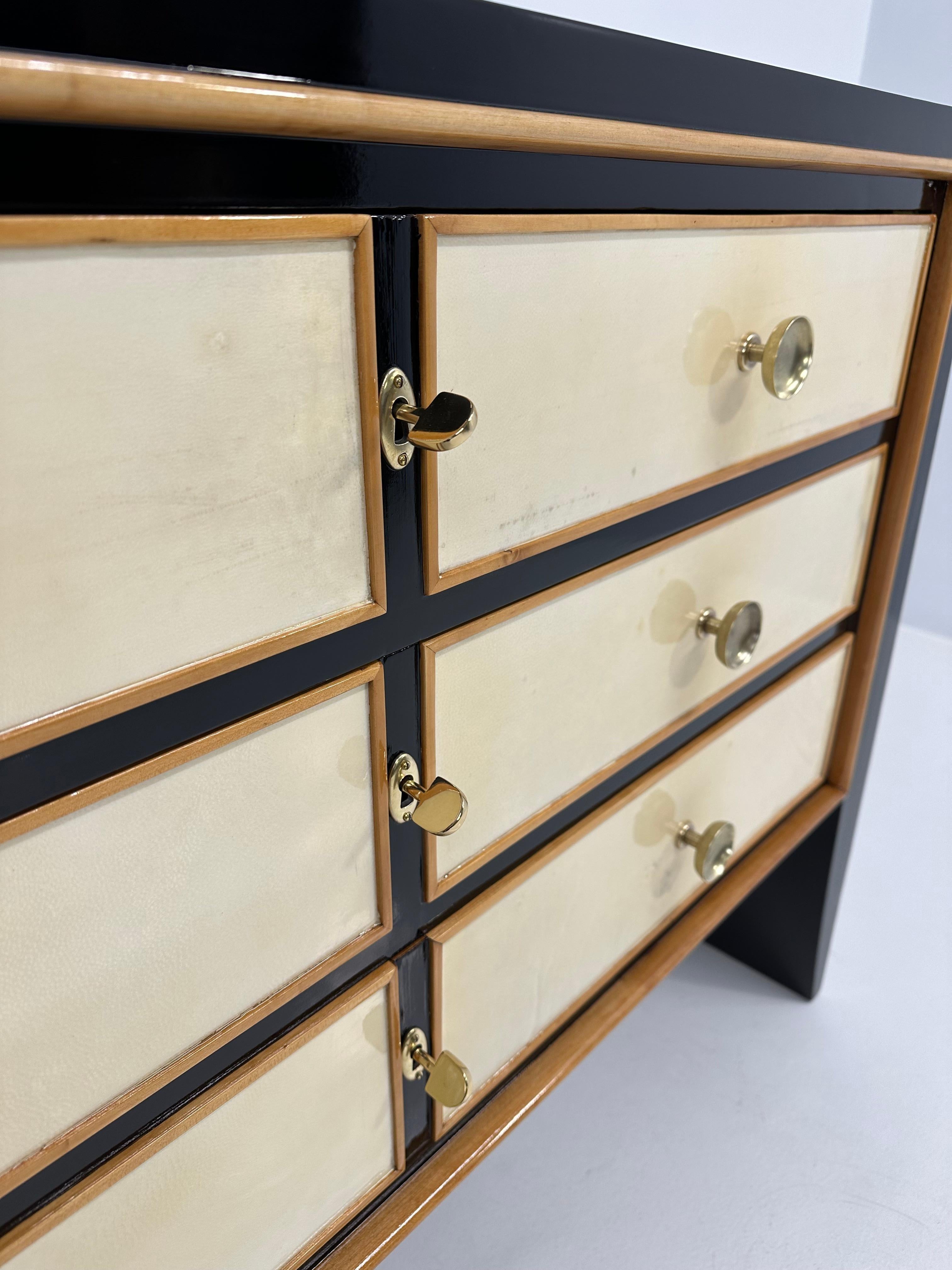 Commode italienne Art Déco Paolo Buffa, années 1940 5