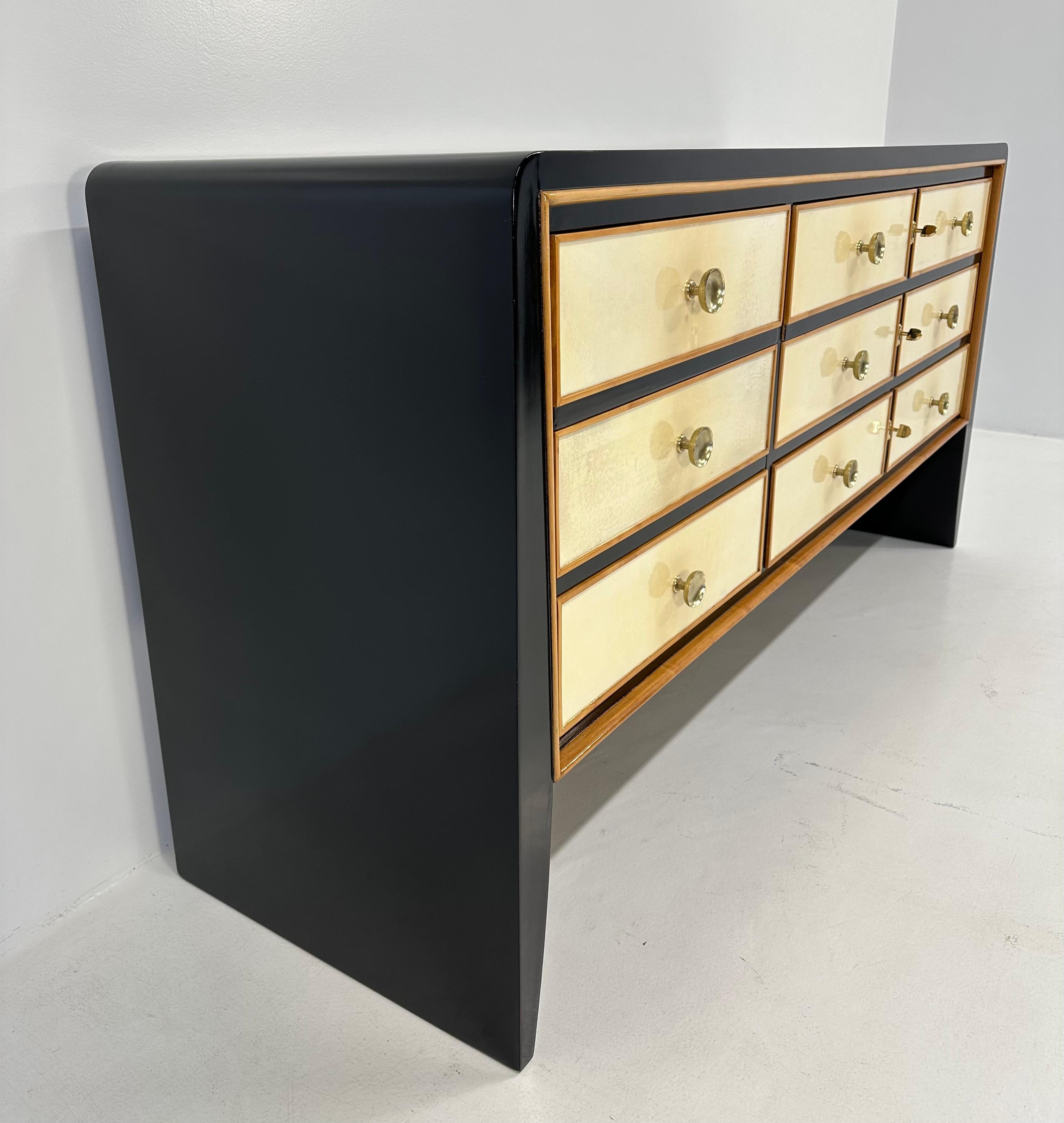 Commode italienne Art Déco Paolo Buffa, années 1940 2