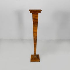 Italian Art Deco pedestal in wood, 1930s
