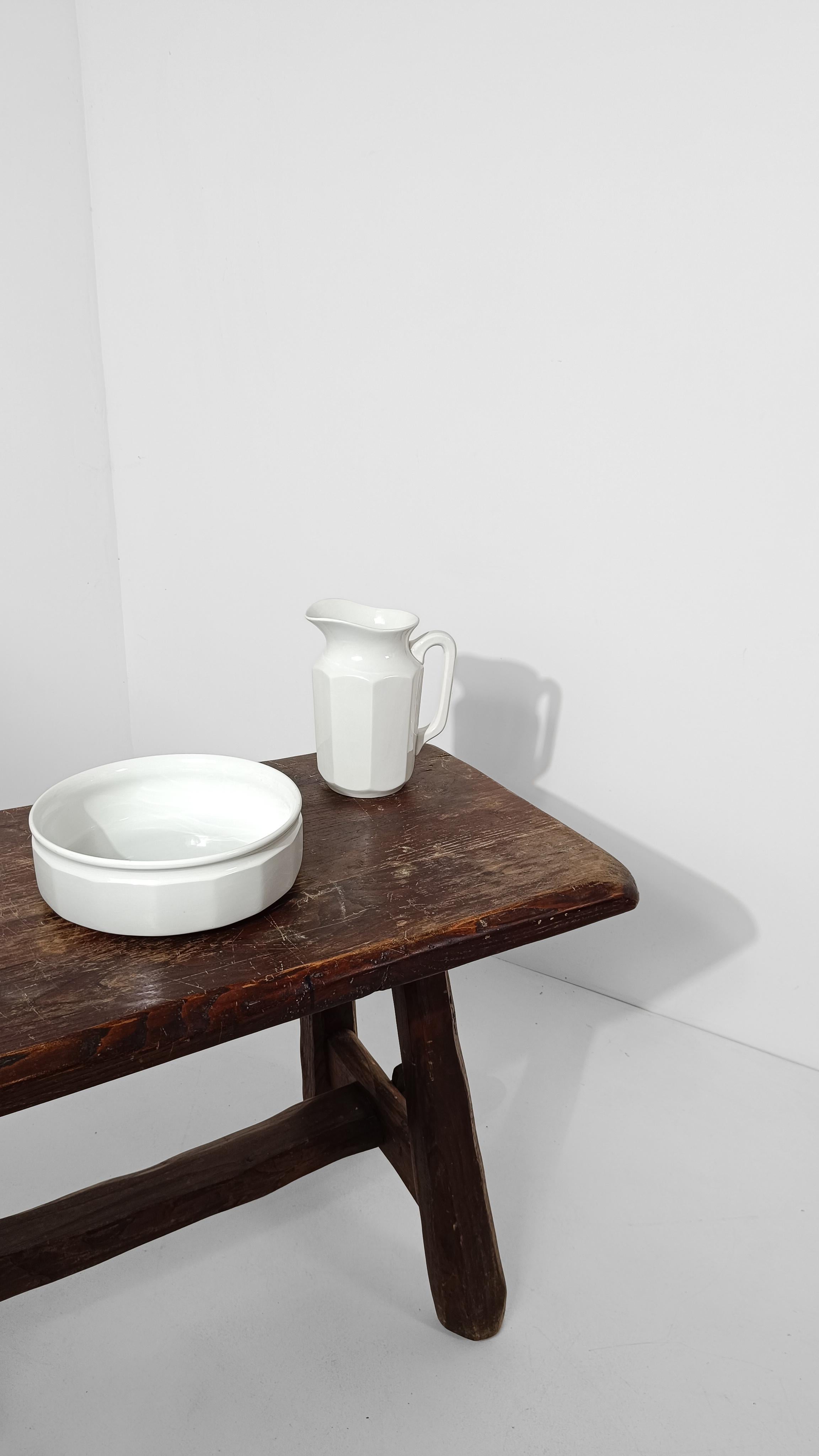 Céramique Pichet et lavabo Art déco italien par Società ceramica Richard Ginori en vente