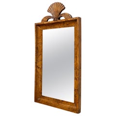Italian art deco Rectangular mirror with finely crafted frame, 1930s