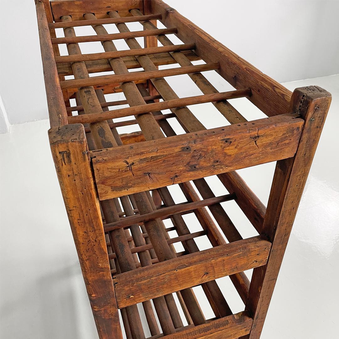 Italian art deco rectangular wooden cart, 1920s For Sale 6