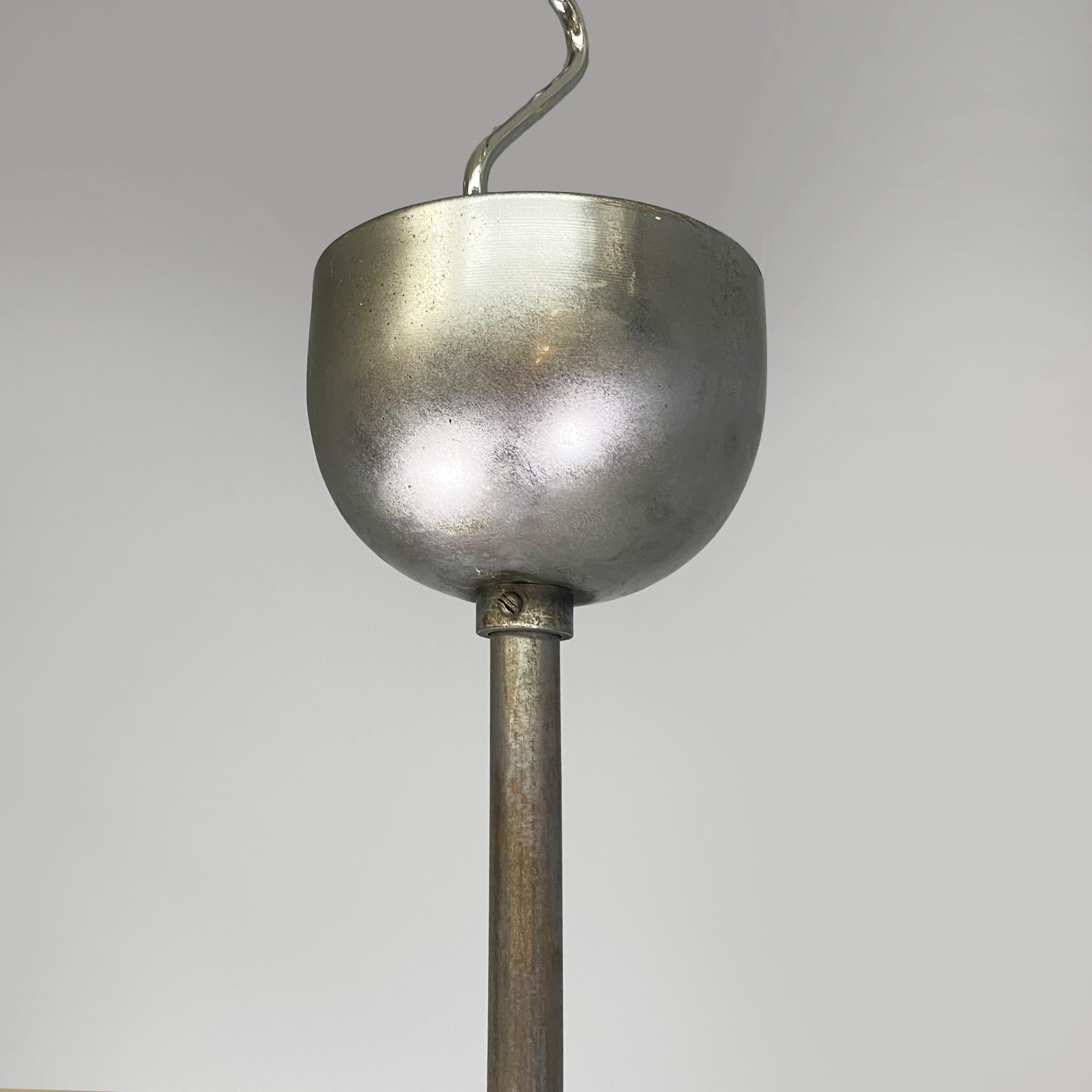 Italian Art Deco reticello Murano glass chandelier by Venini, 1920s For Sale 13