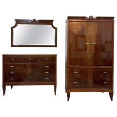 Italian Art Deco Set by Gio Ponti  for P. Lietti, 1928