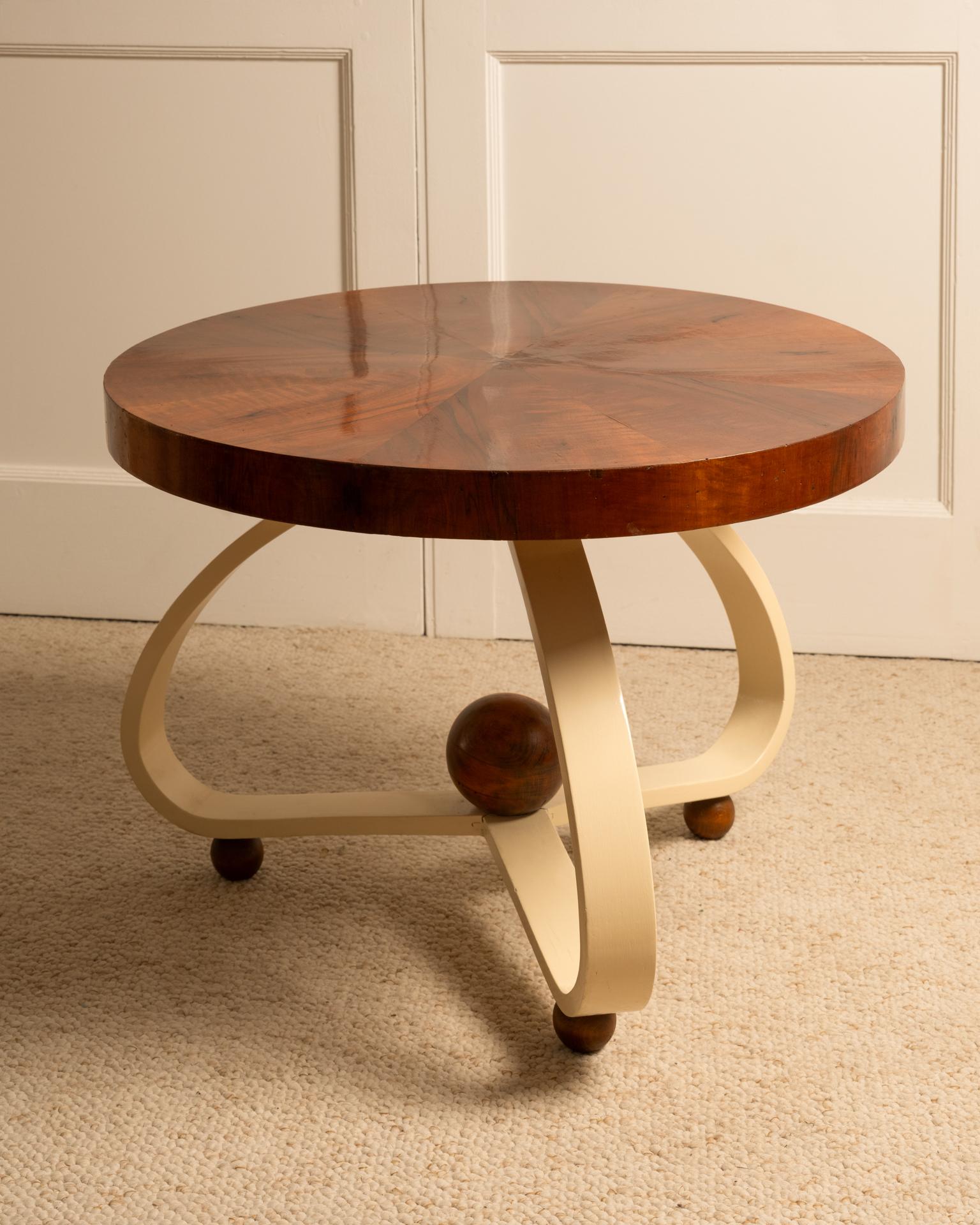 Italian art deco side table - 1930s In Good Condition In Paris, FR