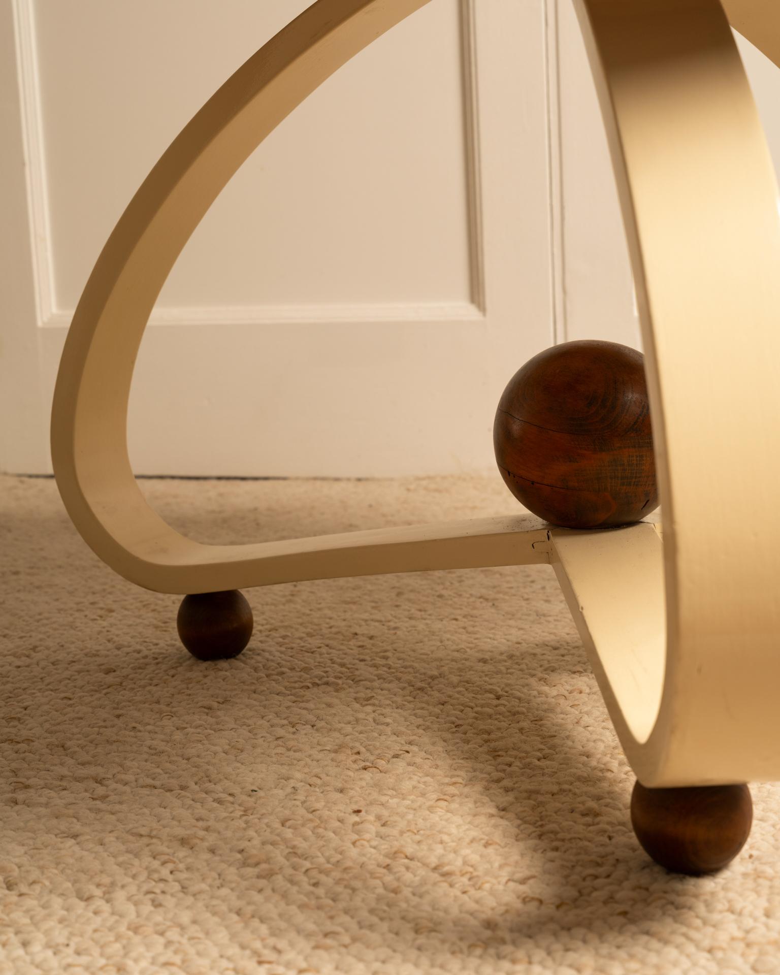 Italian art deco side table - 1930s 1
