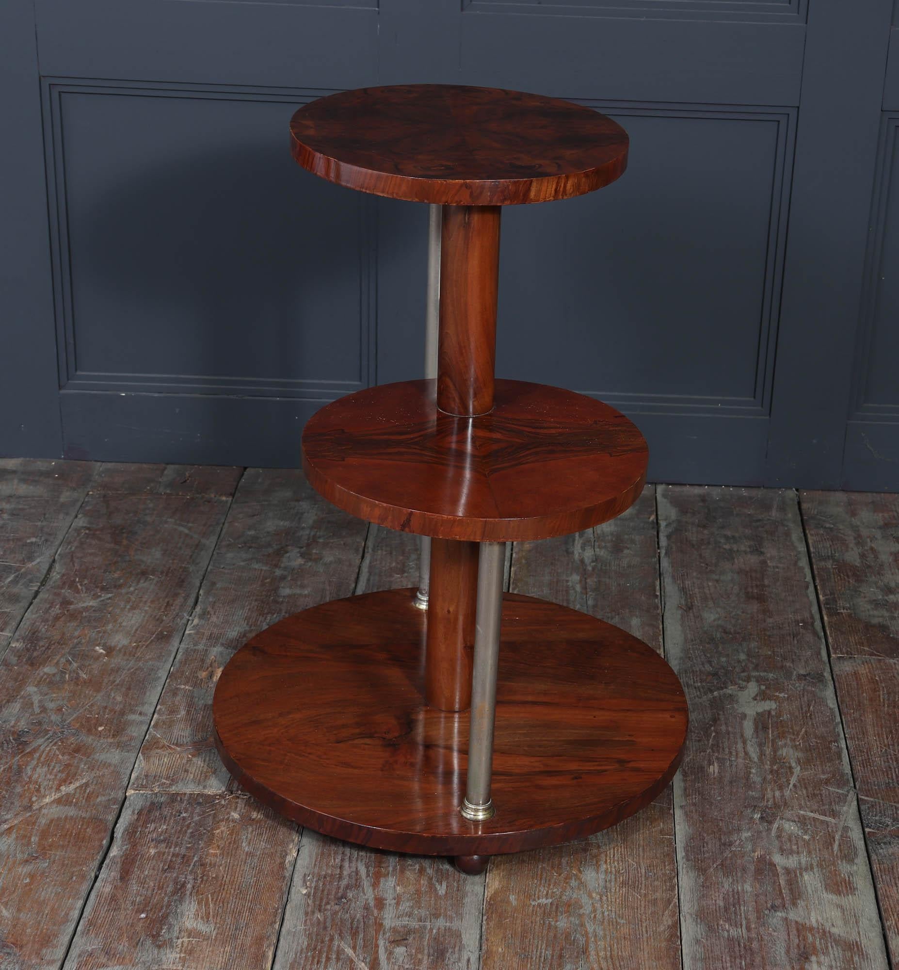 Italienischer Art Deco Beistelltisch im Angebot 5