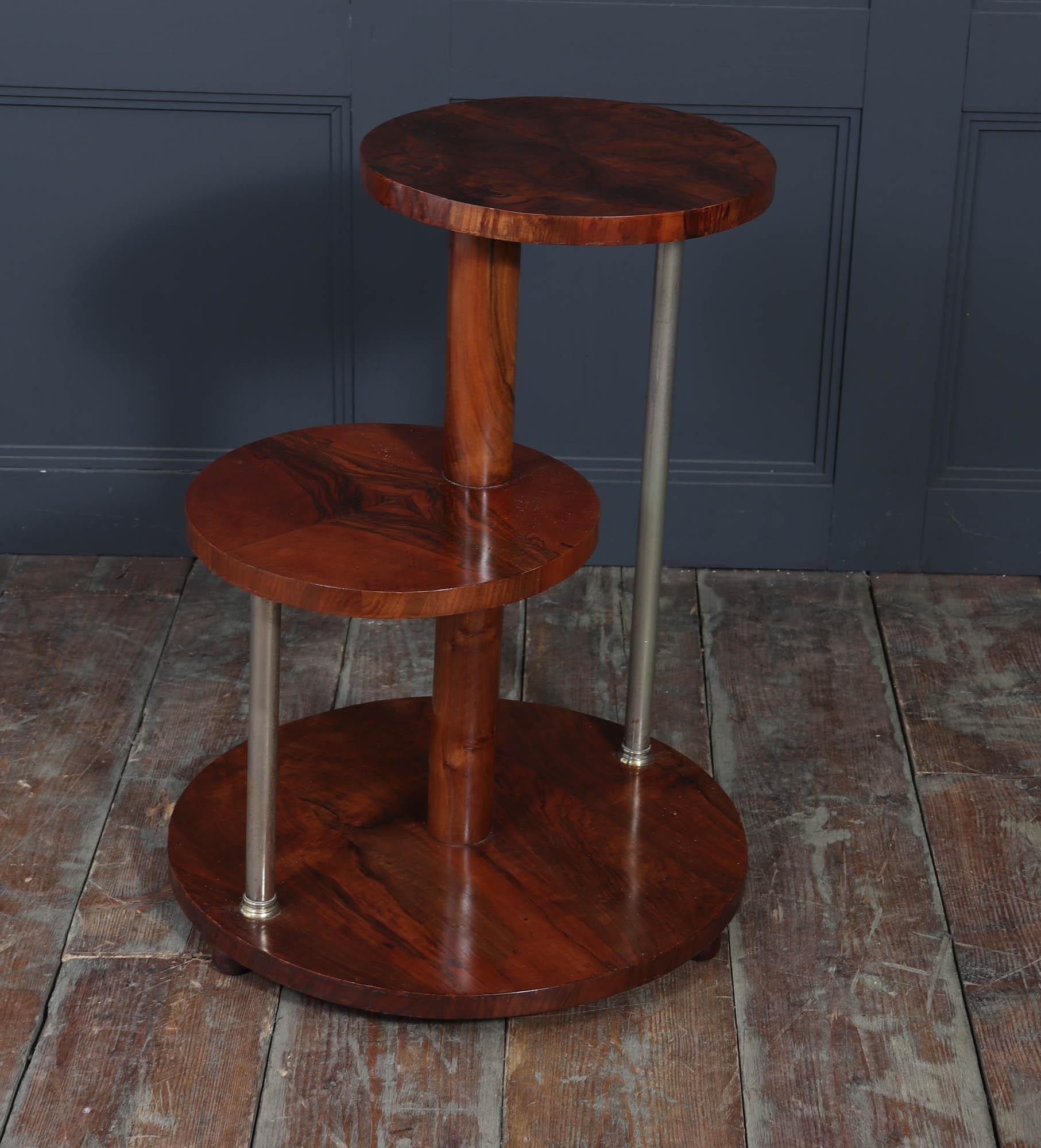 Italienischer Art Deco Beistelltisch im Angebot 6