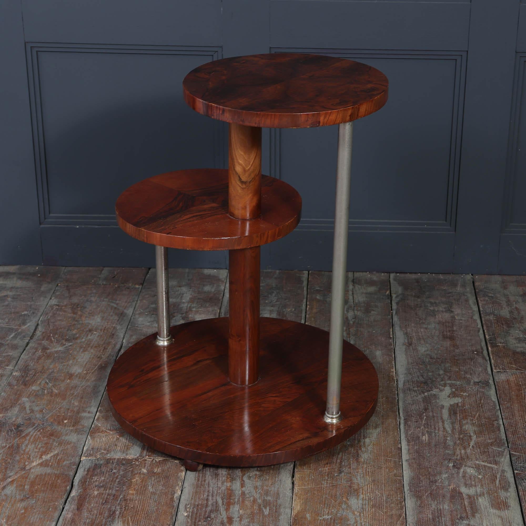 Italienischer Art Deco Beistelltisch im Angebot 8