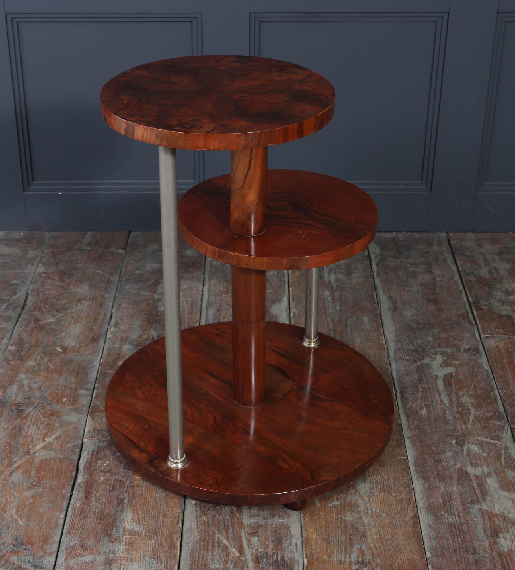 Italienischer Art Deco Beistelltisch im Angebot 2