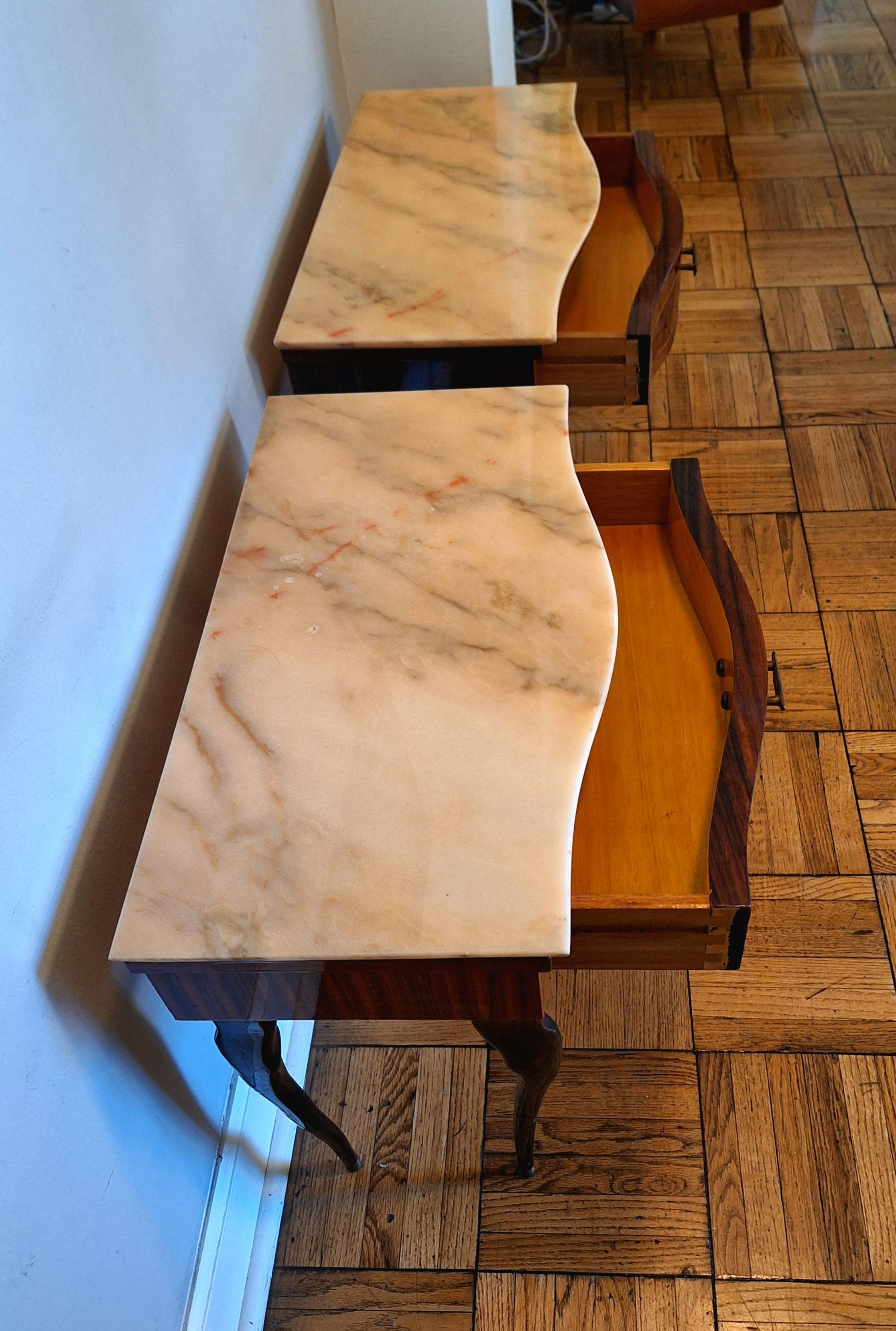 Mesa auxiliar Art Déco italiana - Mesillas de noche Italiano en venta