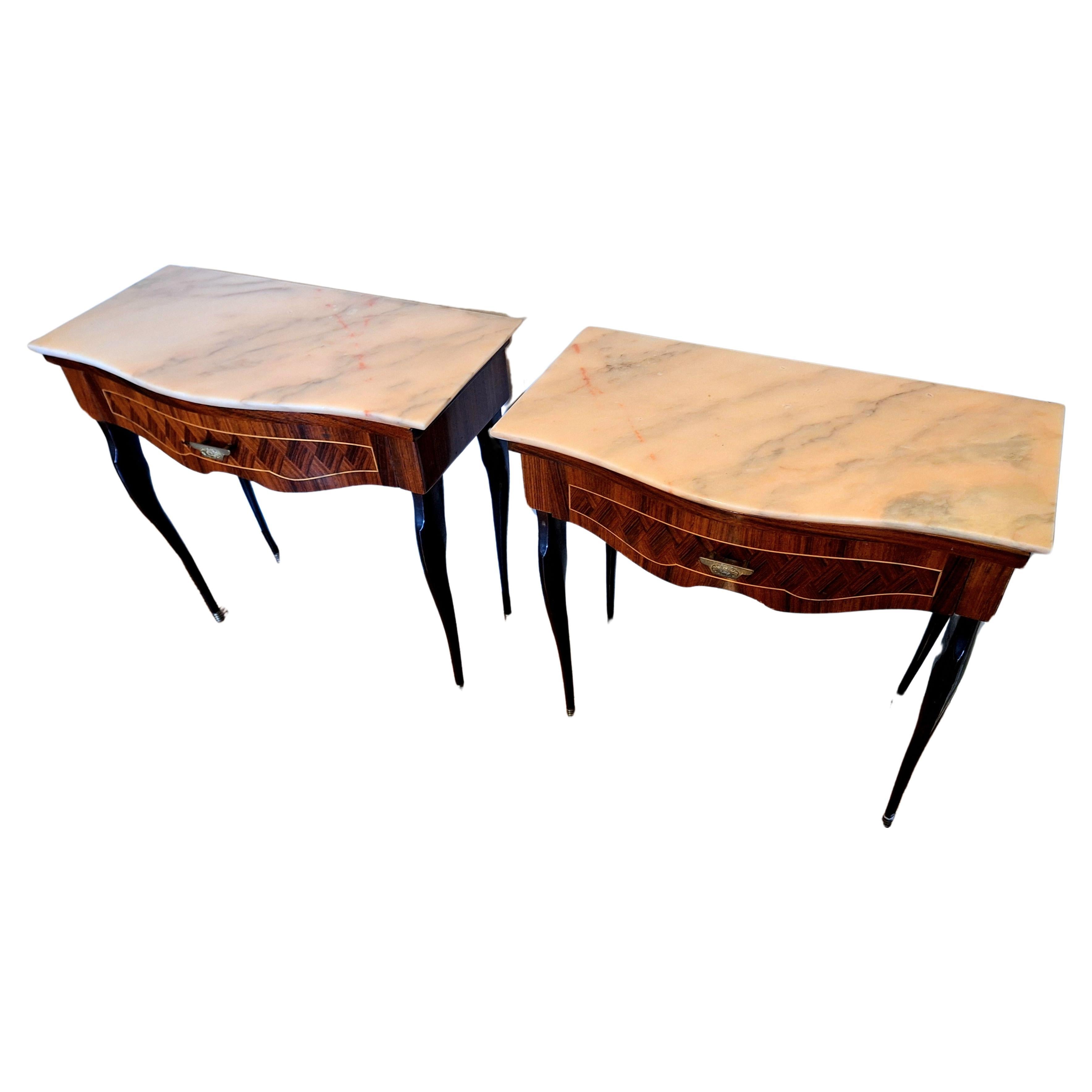 Mesa auxiliar Art Déco italiana - Mesillas de noche en venta