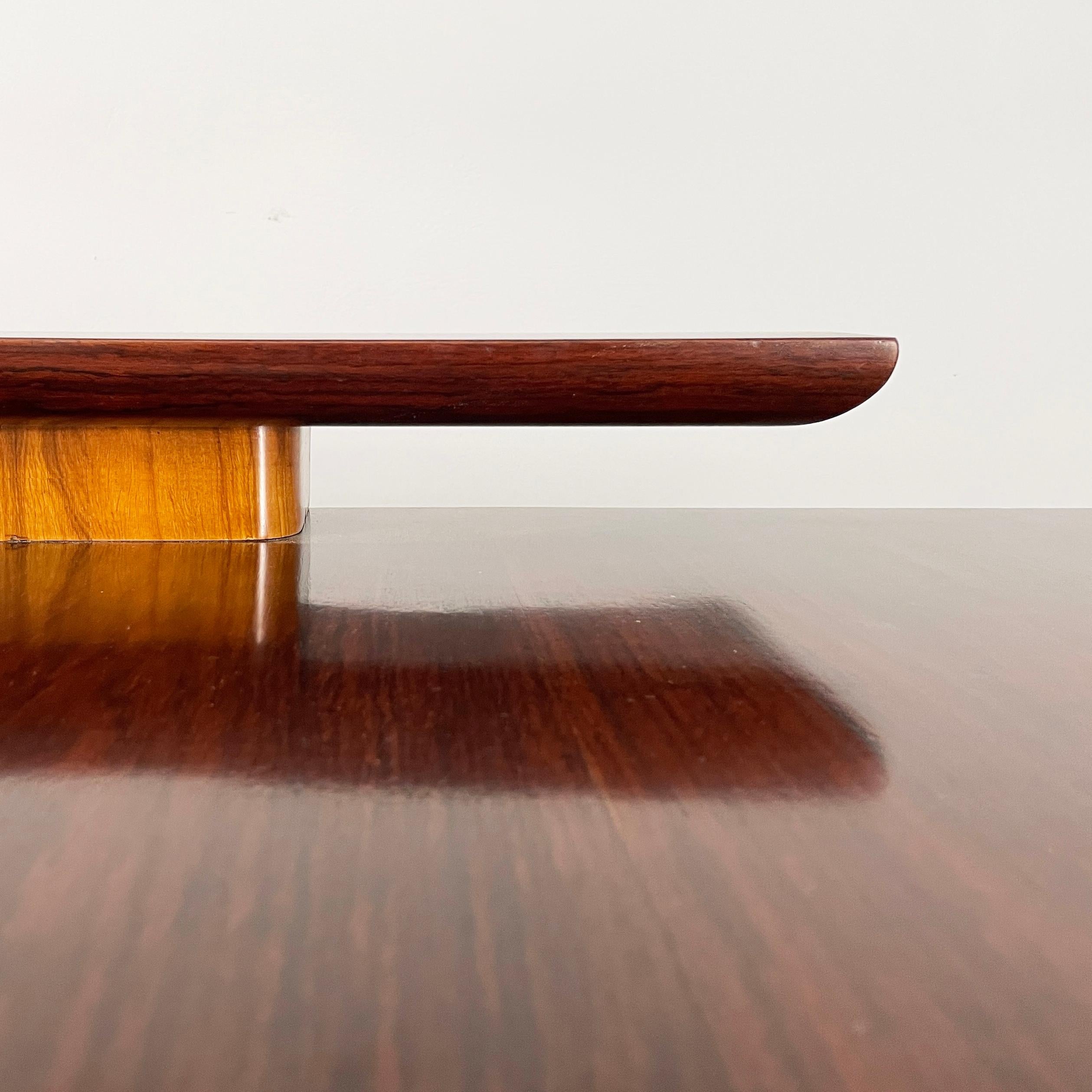 Italian Art Deco Sideboard with bar compartment in wood, 1920s in vendita 3