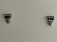 Italian Art Deco Small Pair of Sconces, 1940s, Italy